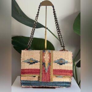 Southwestern Flap Bag